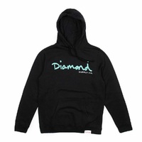 Diamond Supply Co OG Script Black Hoodie