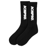 Ichpig Sprinters Calf Black Socks