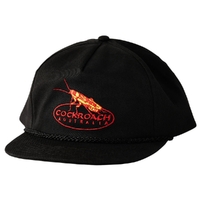 Cockroach Mascot Black Snapback Hat