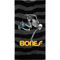 Powell Peralta Skate Skeleton Black Towel