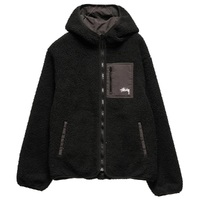 Stussy Sherpa Reversible Black Black Jacket