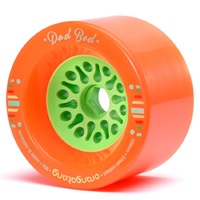Orangatang Dad Bod Orange 80A 105mm Longboard Skateboard Wheels