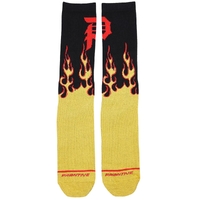 Primitive Burnout Black Socks