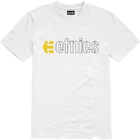 Etnies Ecorp White Black Yellow T-Shirt