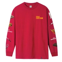 HUF Pulp Props Red Long Sleeve Shirt