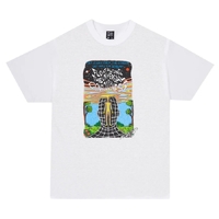 Afends Next Level Boxy Graphic White T-Shirt