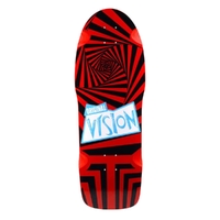 Vision Original Red Black Skateboard Deck