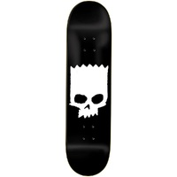 Zero Bart Skull Black White 8.25 Skateboard Deck