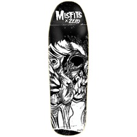 Zero Misfits Evil Eye Black White 9.25 Skateboard Deck