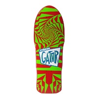 Vision Gator II Reissue Red Green Skateboard Deck