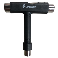 Sunday Hardware Black Skateboard T Tool