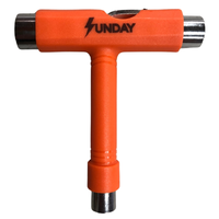 Sunday Hardware Orange Skateboard T Tool