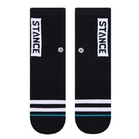 Stance OG ST Black Large Kids Socks