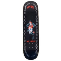 Welcome Angel On Enenra Black Silver Foil 8.5 Skateboard Deck