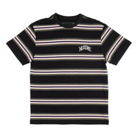 Welcome Skateboards Thelema Knit Stripe Black Forest T-Shirt