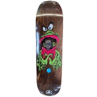 Welcome Victim Of Time On Moontrimmer 2.0 Brown 8.5 Skateboard Deck