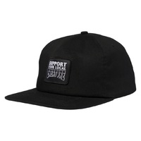 Creature Support Patch Mid Profile Black Hat