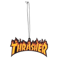 Thrasher Flame Logo Black Air Freshener