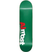 Almost Most HYB Green 8.5 Skateboard Deck