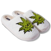 Huf Greench Buddy Fuzzy Natural Slippers