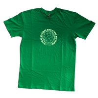 Kick Push Skate Store Green Mens T-Shirt