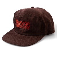 Deathwish Stomp Brown Cord Snapback Hat