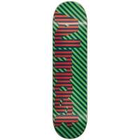 Almost Stripes HYB Green 8.0 Skateboard Deck