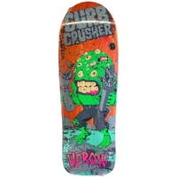 Heroin Curb Crusher XL Barf Orange 10.25 Skateboard Deck