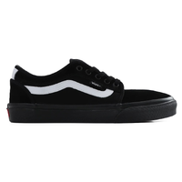 Vans Skate Chukka Sidestripe Low Black Black White Shoes