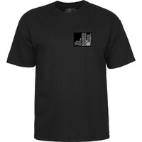 Powell Peralta Senn Police Black T-Shirt