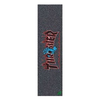 Mob Santa Cruz X Thrasher Screaming Flame Logo Perforated 11 x 33 Skateboard Grip Tape Sheet