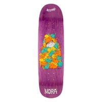 Welcome Purr Pile On Sphynx Purple 8.8 Skateboard Deck