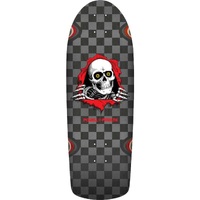 Powell Peralta Ripper OG Checker Silver Black Skateboard Deck