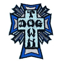 Dogtown Cross Logo Blue Patch