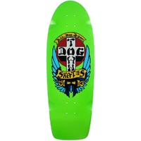 Dogtown Bull Dog OG 70s Classic Lime Green 10.0 Skateboard Deck