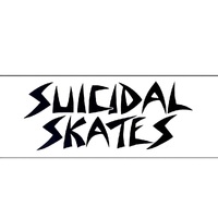 Dogtown Suicidal Skates Logo White Sticker