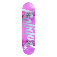 Holiday Safety First Safety Pink 7.75 Complete Skateboard