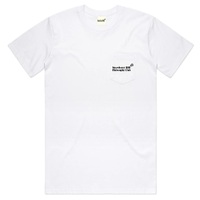 Strawberry Hill Philosophy Club Logo Pocket White T-Shirt