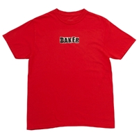 Baker Brand Logo Red Wash T-Shirt