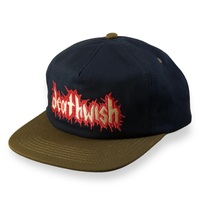 Deathwish Rasco Navy Snapback Hat