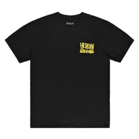 Heroin Teggxas Chainsaw Black T-Shirt