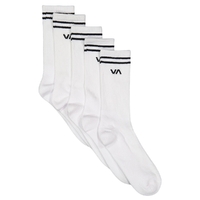 RVCA Union III White 5 Pack Socks