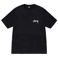 Stussy Gold Lion Black T-Shirt