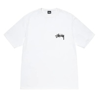 Stussy Gold Lion White T-Shirt