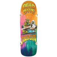 Heroin Dead Dave Ghost Train V2 10.1 Skateboard Deck