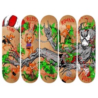 Baker X Neckface Toxic Rats Skateboard Deck Set