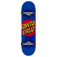 Santa Cruz Classic Dot Full Blue 8.0 Complete Skateboard