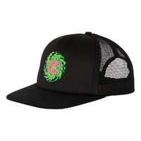 Slime Balls Logo Black Trucker Hat