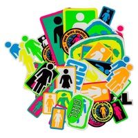 Girl Skateboards Neon 44 Sticker Pack