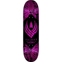 Powell Peralta Flight Skeleton Pink Foil Shape 242 Twin 8.0 Skateboard Deck